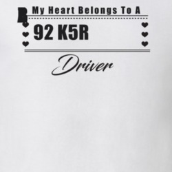 My Heart Belongs To A 1992 K5 Blazer Driver Light Color T Shirt