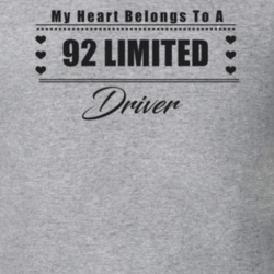 My Heart Belongs To A 1992 Limited Driver Light Color T Shirt