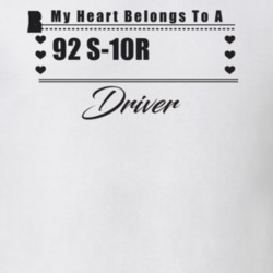 My Heart Belongs To A 1992 S-10 Blazer Driver Light Color T Shirt