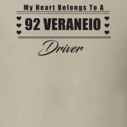 My Heart Belongs To A 1992 Veraneio Driver Light Color T Shirt