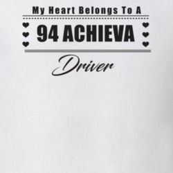 My Heart Belongs To A 1994 Achieva Driver Light Color T Shirt