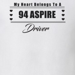 My Heart Belongs To A 1994 Aspire Driver Light Color T Shirt