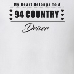 My Heart Belongs To A 1994 Country Driver Light Color T Shirt