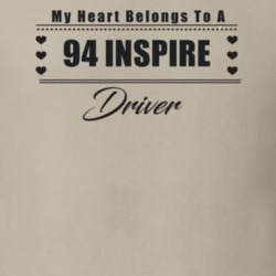 My Heart Belongs To A 1994 Inspire Driver Light Color T Shirt