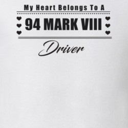 My Heart Belongs To A 1994 Mark Viii Driver Light Color T Shirt