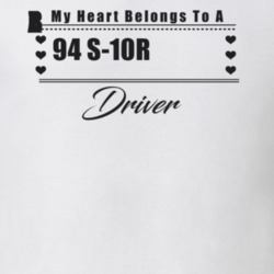 My Heart Belongs To A 1994 S-10 Blazer Driver Light Color T Shirt