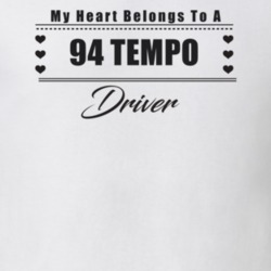 My Heart Belongs To A 1994 Tempo Driver Light Color T Shirt
