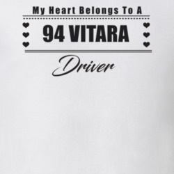 My Heart Belongs To A 1994 Vitara Driver Light Color T Shirt