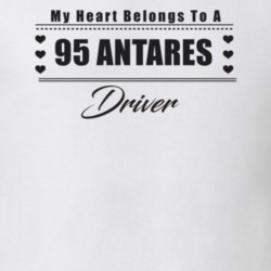 My Heart Belongs To A 1995 Antares Driver Light Color T Shirt