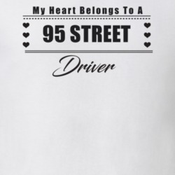 My Heart Belongs To A 1995 Street Driver Light Color T Shirt