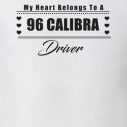My Heart Belongs To A 1996 Calibra Driver Light Color T Shirt