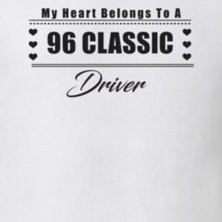 My Heart Belongs To A 1996 Classic Driver Light Color T Shirt