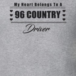 My Heart Belongs To A 1996 Country Driver Light Color T Shirt