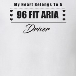 My Heart Belongs To A 1996 Fit Aria Driver Light Color T Shirt