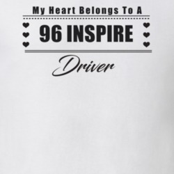 My Heart Belongs To A 1996 Inspire Driver Light Color T Shirt