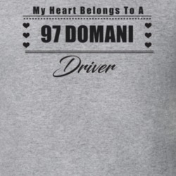 My Heart Belongs To A 1997 Domani Driver Light Color T Shirt