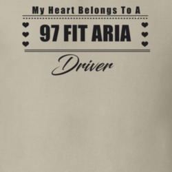 My Heart Belongs To A 1997 Fit Aria Driver Light Color T Shirt