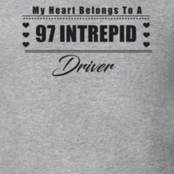 My Heart Belongs To A 1997 Intrepid Driver Light Color T Shirt