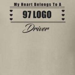 My Heart Belongs To A 1997 Logo Driver Light Color T Shirt