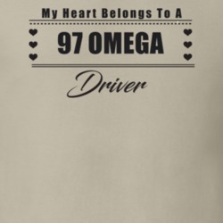 My Heart Belongs To A 1997 Omega Driver Light Color T Shirt