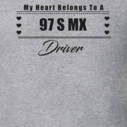 My Heart Belongs To A 1997 S Mx Driver Light Color T Shirt
