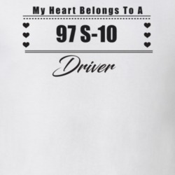 My Heart Belongs To A 1997 S-10 Driver Light Color T Shirt