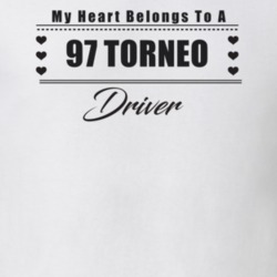 My Heart Belongs To A 1997 Torneo Driver Light Color T Shirt