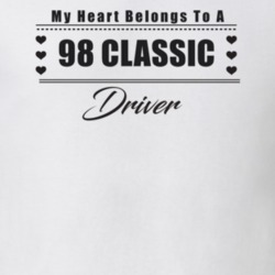 My Heart Belongs To A 1998 Classic Driver Light Color T Shirt