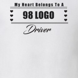 My Heart Belongs To A 1998 Logo Driver Light Color T Shirt