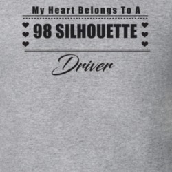 My Heart Belongs To A 1998 Silhouette Driver Light Color T Shirt