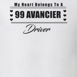 My Heart Belongs To A 1999 Avancier Driver Light Color T Shirt