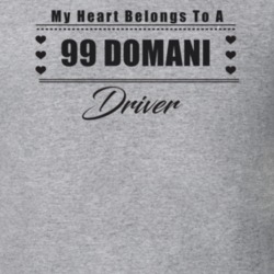 My Heart Belongs To A 1999 Domani Driver Light Color T Shirt