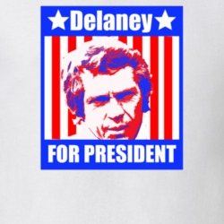 Michael Delaney For President Le Mans Character Parody Election T Shir