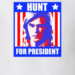 James Hunt For President Rush Character Parody Election T Shirt