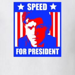 Speed For President Speed Racer Character Parody Election T Shirt