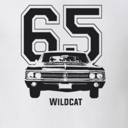 1965 Wildcat Grill View With Year and Model Light Color T Shirt