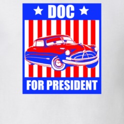 Doc For President Cars Character Parody Election T Shirt