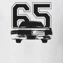 1965 Wildcat Rear View With Year Light Color T Shirt