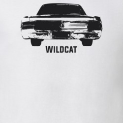 1965 Wildcat Rear View With Model Light Color T Shirt