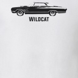 1965 Wildcat Side View With Model Light Color T Shirt