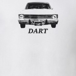 1973 Dart Grill View With Model Light Color T Shirt