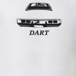 1973 Dart Rear View With Model Light Color T Shirt