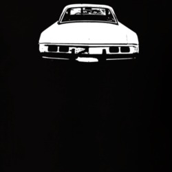 1973 Dart Rear View Dark Color T Shirt