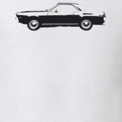 1969 AMX Side View Light Color T Shirt