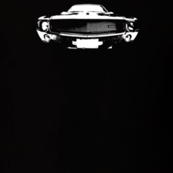 1969 AMX Grill View Dark Color T Shirt