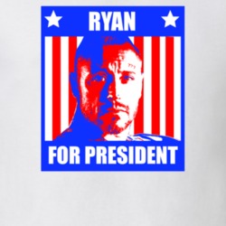 Ryan For President Death Race Character Parody Election T Shirt