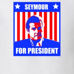 Seymour For President Cannonball Run Character Parody Election T Shirt