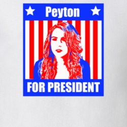 Peyton For President Herbie Character Parody Election T Shirt