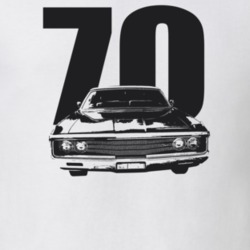1970 Newport Grill View With Year Light Color T Shirt