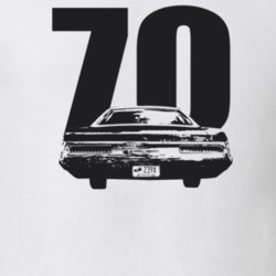 1970 Newport Rear View With Year Light Color T Shirt